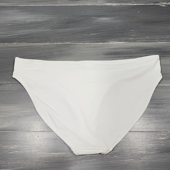 Andie The Bikini Bottom Swimwear XL White - Picture 3 of 7